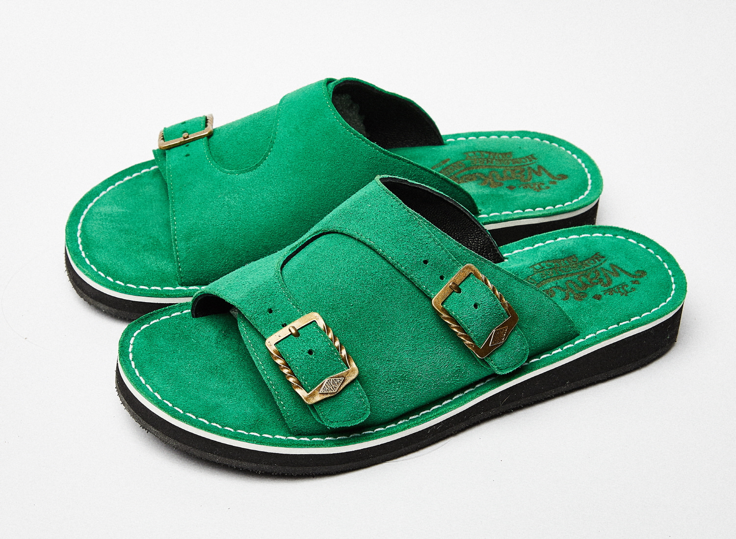 Suede Double Strap [Green]