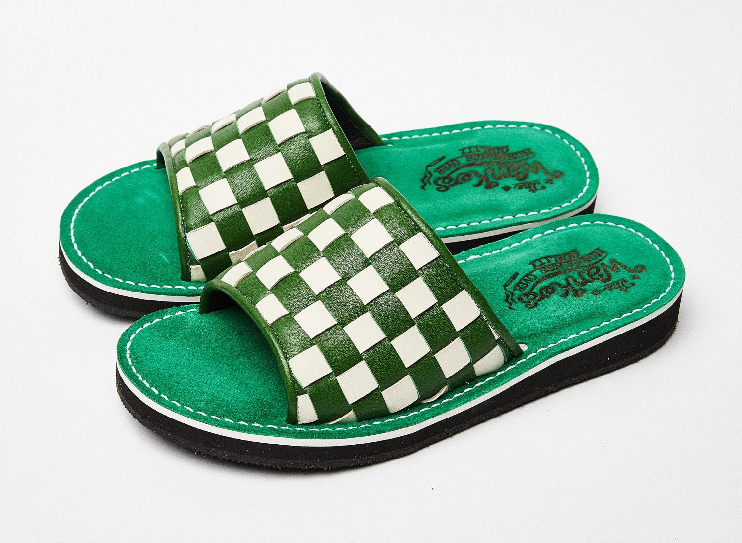Checkerboard Slipper[Green]